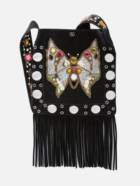 Medium Butterfly Bag,VALENTINO GARAVANI,MULTI/NERO,Image 1