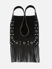 Medium Butterfly Bag,VALENTINO GARAVANI,MULTI/NERO,Image 2