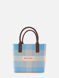 Check Tote,MARNI,LILY WHITE FROST,Image 1