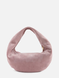 Medium Olivia Hobo Bag,KHAITE,DUSTY PINK,Image 3