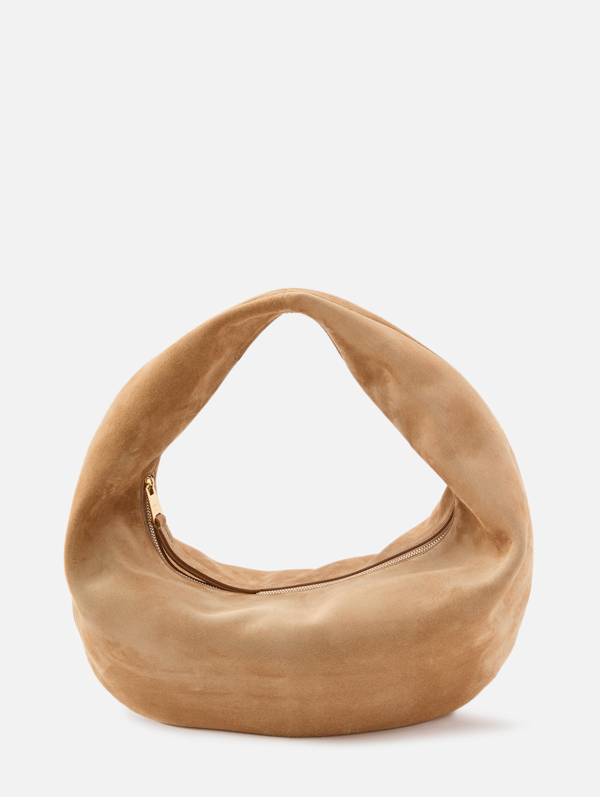 Medium Olivia Hobo Bag,KHAITE,GOLDENROD,Image 1