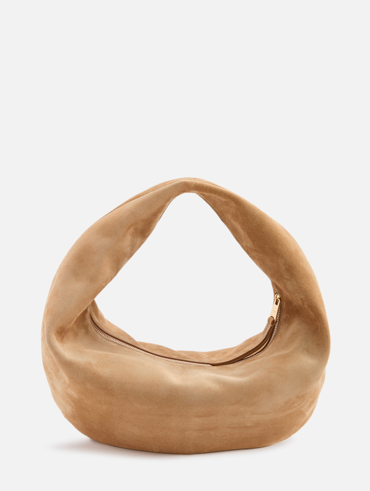 Medium Olivia Hobo Bag,KHAITE,GOLDENROD,Image 3