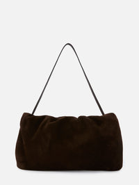 Bourse Shoulder Bag,THE ROW,MOCHA,Image 2