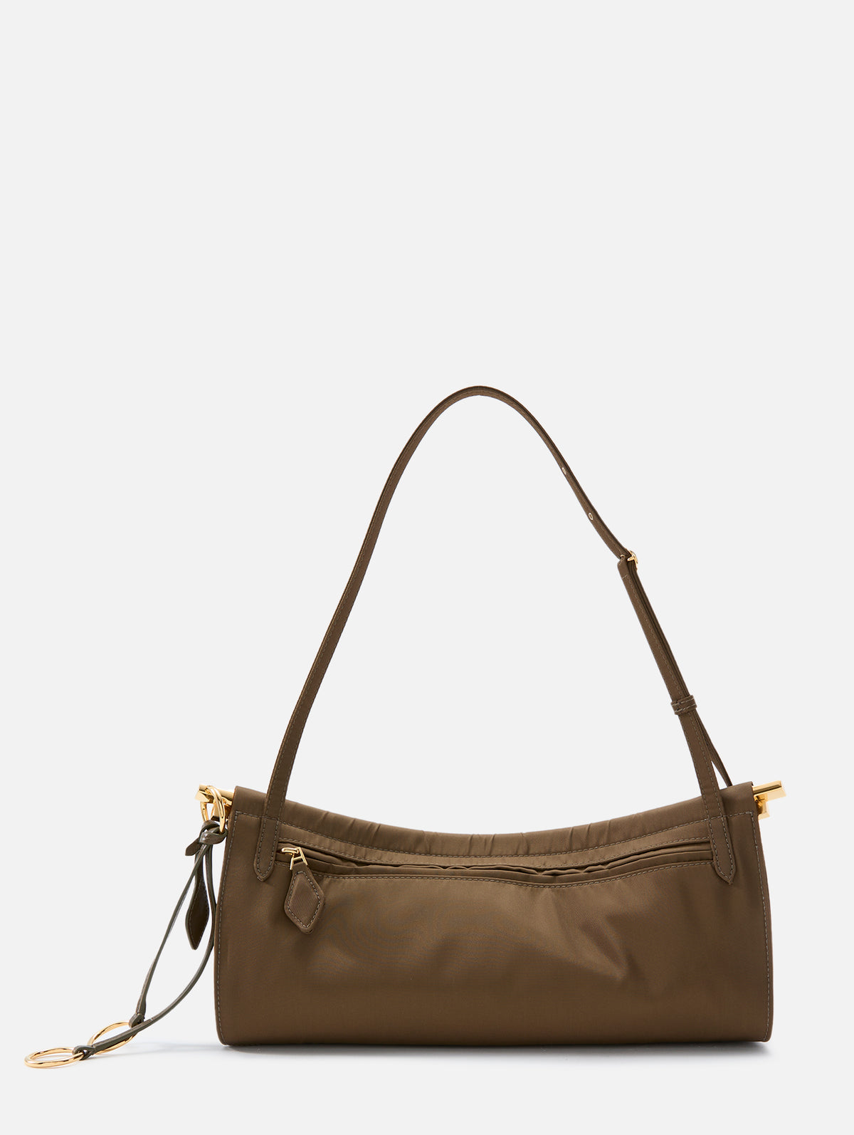 East West Bag,ALAIA,KAKI,Image 2