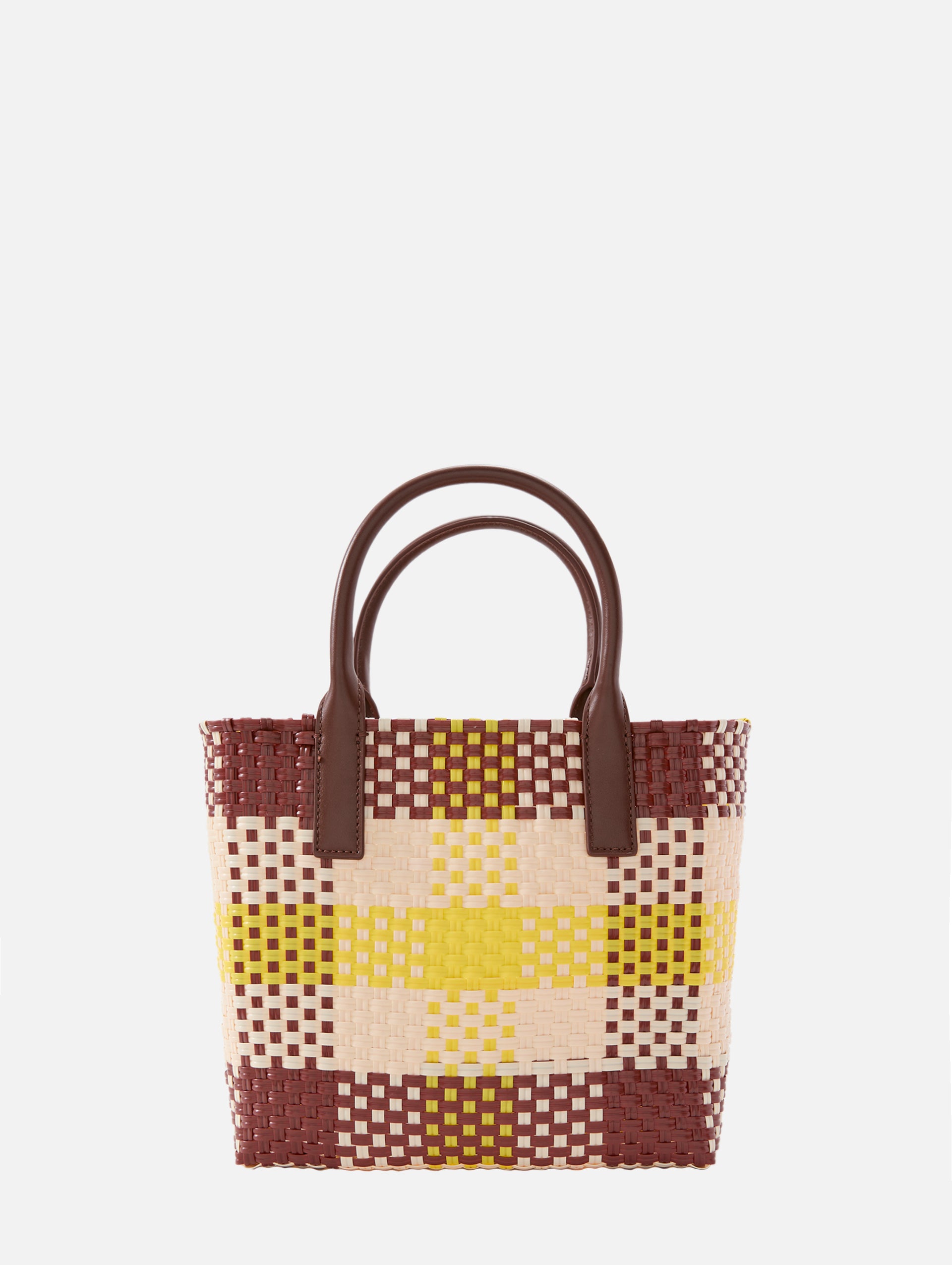 Small Check Tote | MARNI | elysewalker