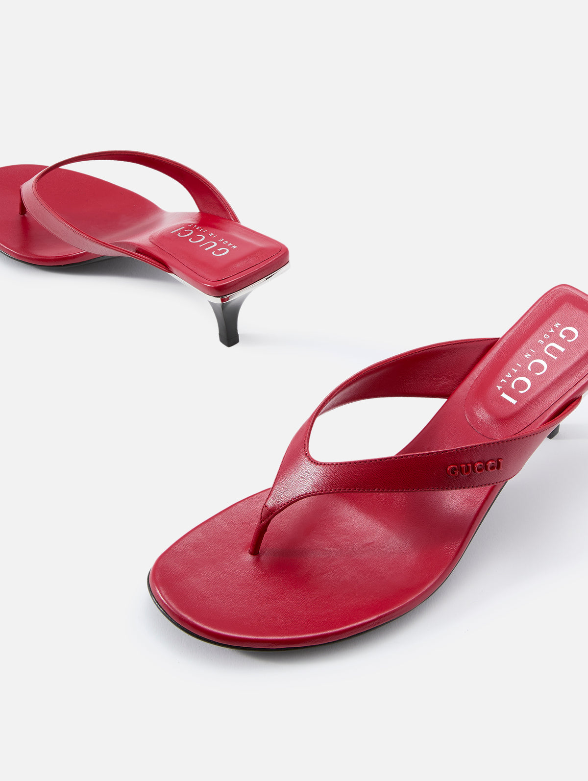 Neo Sandal 55mm,GUCCI,RED,Image 2