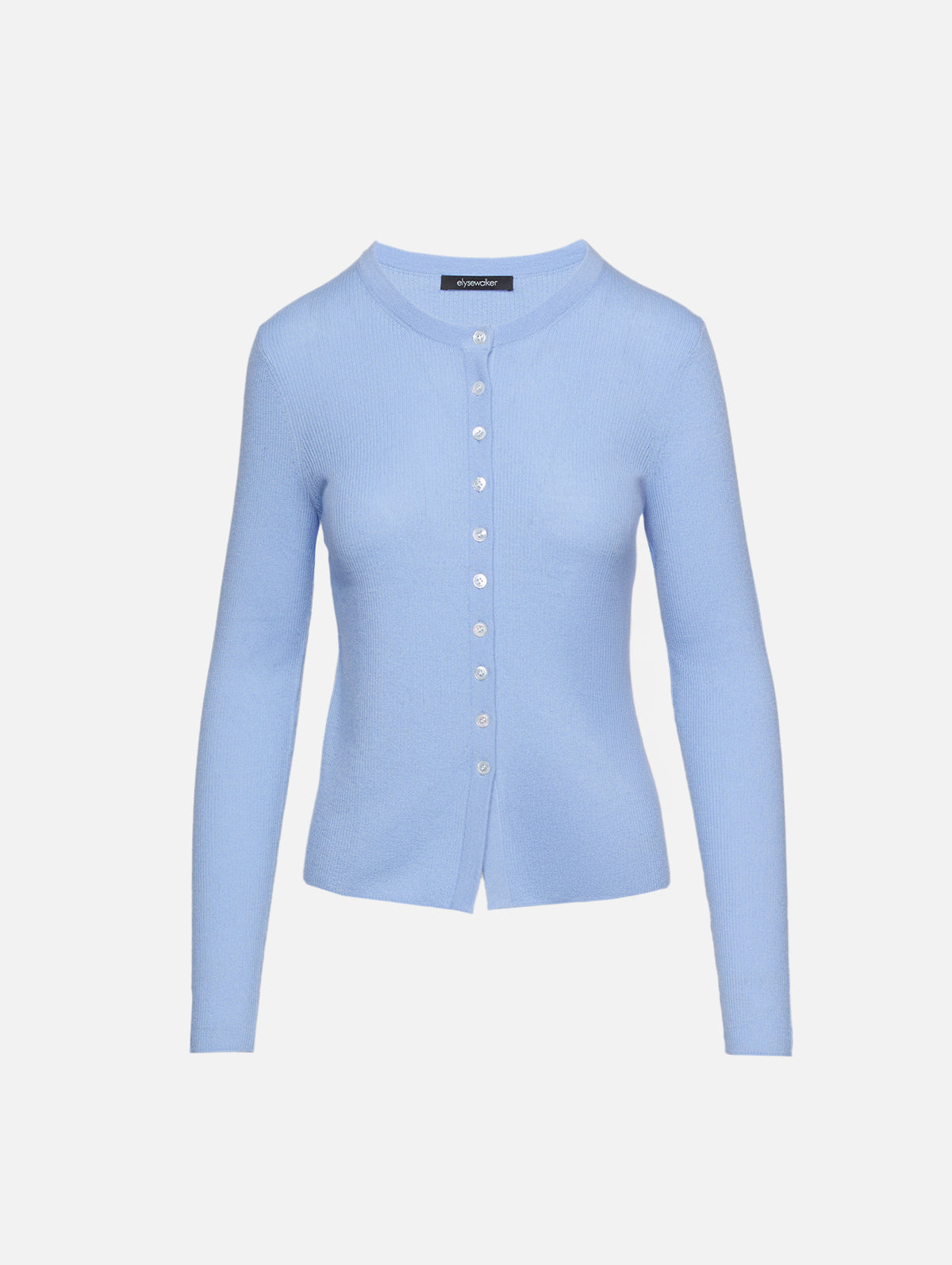 Avery Cardigan,ELYSEWALKER LABEL,AZUREOUS,Image 1