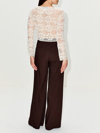 Daisy Chain Crochet Cardigan,CALLE DEL MAR,NATURAL,Image 3
