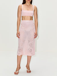 Vine Floral Skirt,CALLE DEL MAR,PRIMROSE,Image 2