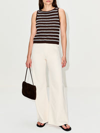 Lemon Twist Sneak Jean,MOTHER,NATURAL,Image 2