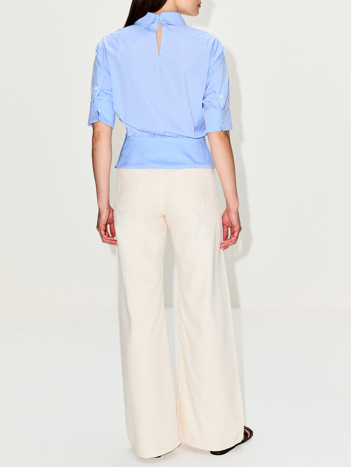 Shirt,MARNI,IRIS BLUE,Image 3