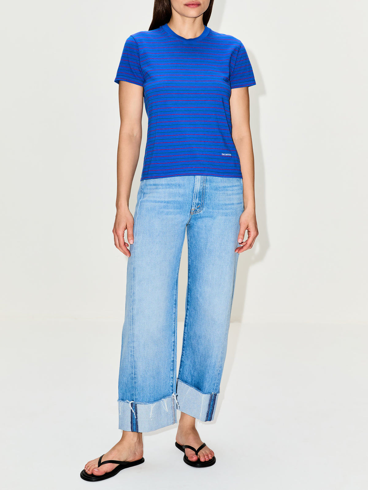 Kenzie Shirt,KALLMEYER,COBALT MULTI STRIPE,Image 2