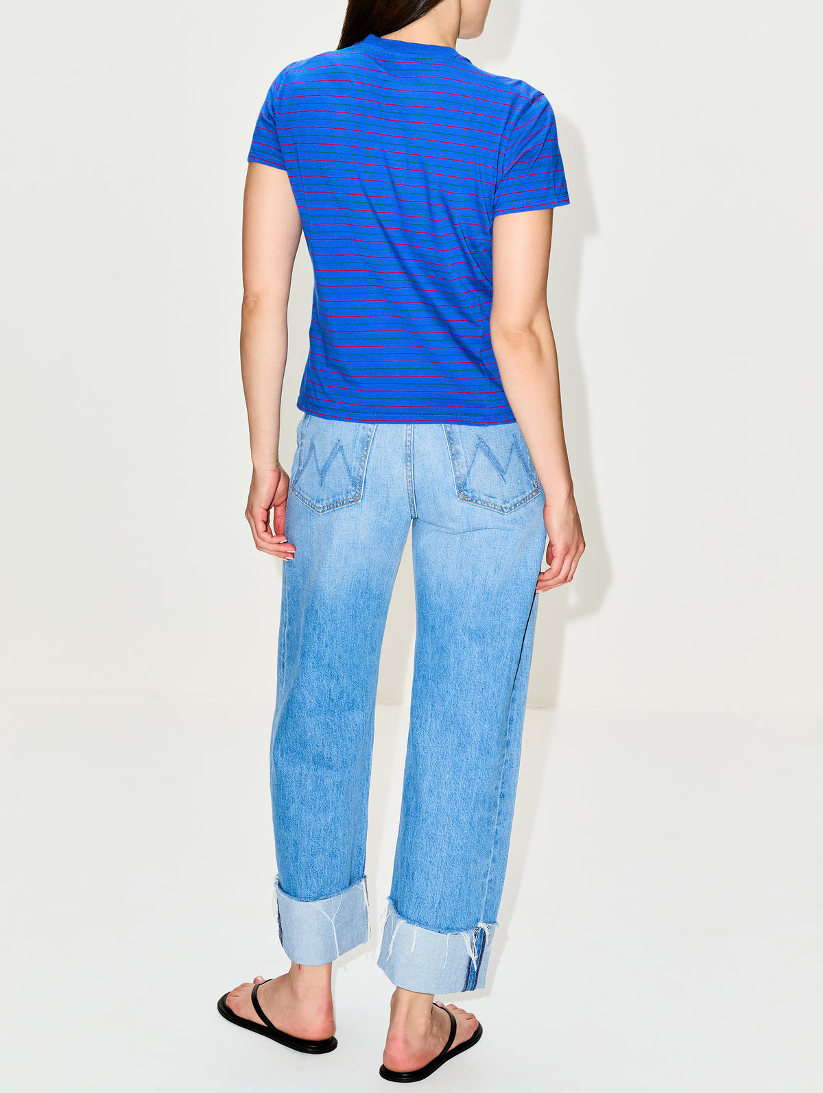 Kenzie Shirt,KALLMEYER,COBALT MULTI STRIPE,Image 3