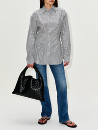 Cinch Shirt,AGOLDE,WINDLEY STRIPE,Image 2