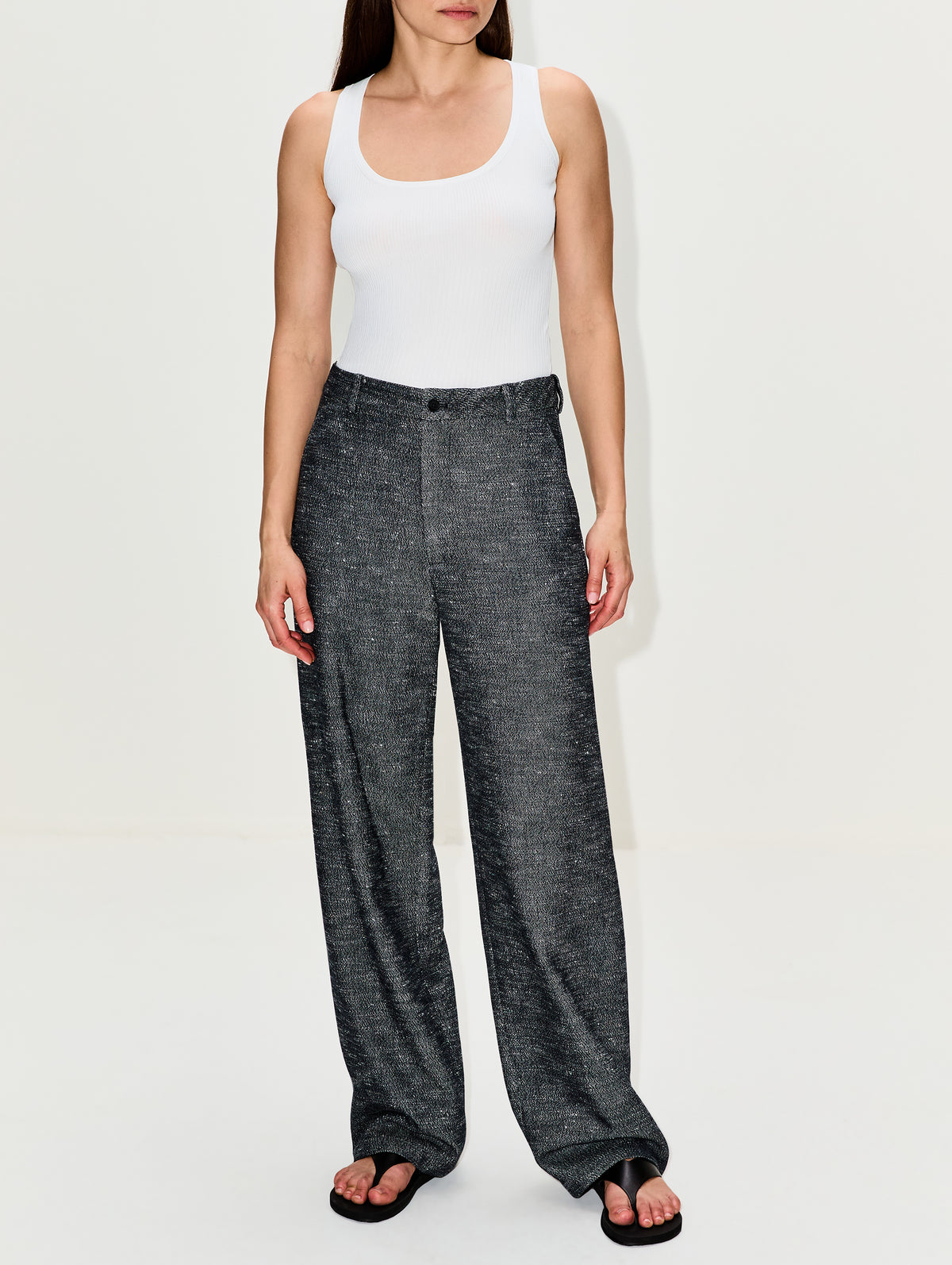 Column Leg Trouser,KALLMEYER,MIDNIGHT,Image 2