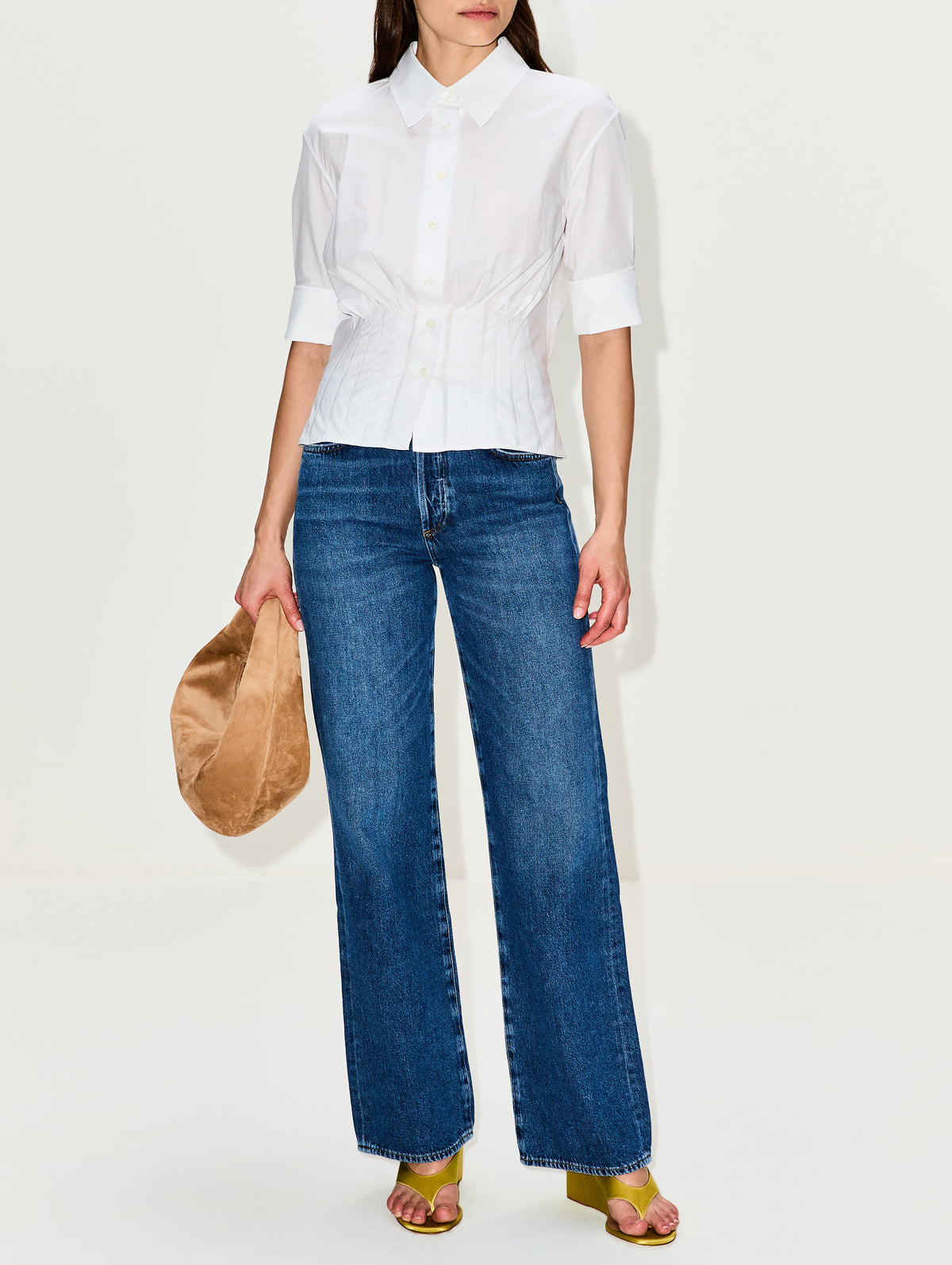 Shirt,MARNI,LILY WHITE,Image 2