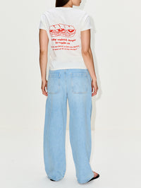 Boxie Goodie Goodie Tee,MOTHER,SANDWICH SHOP,Image 3