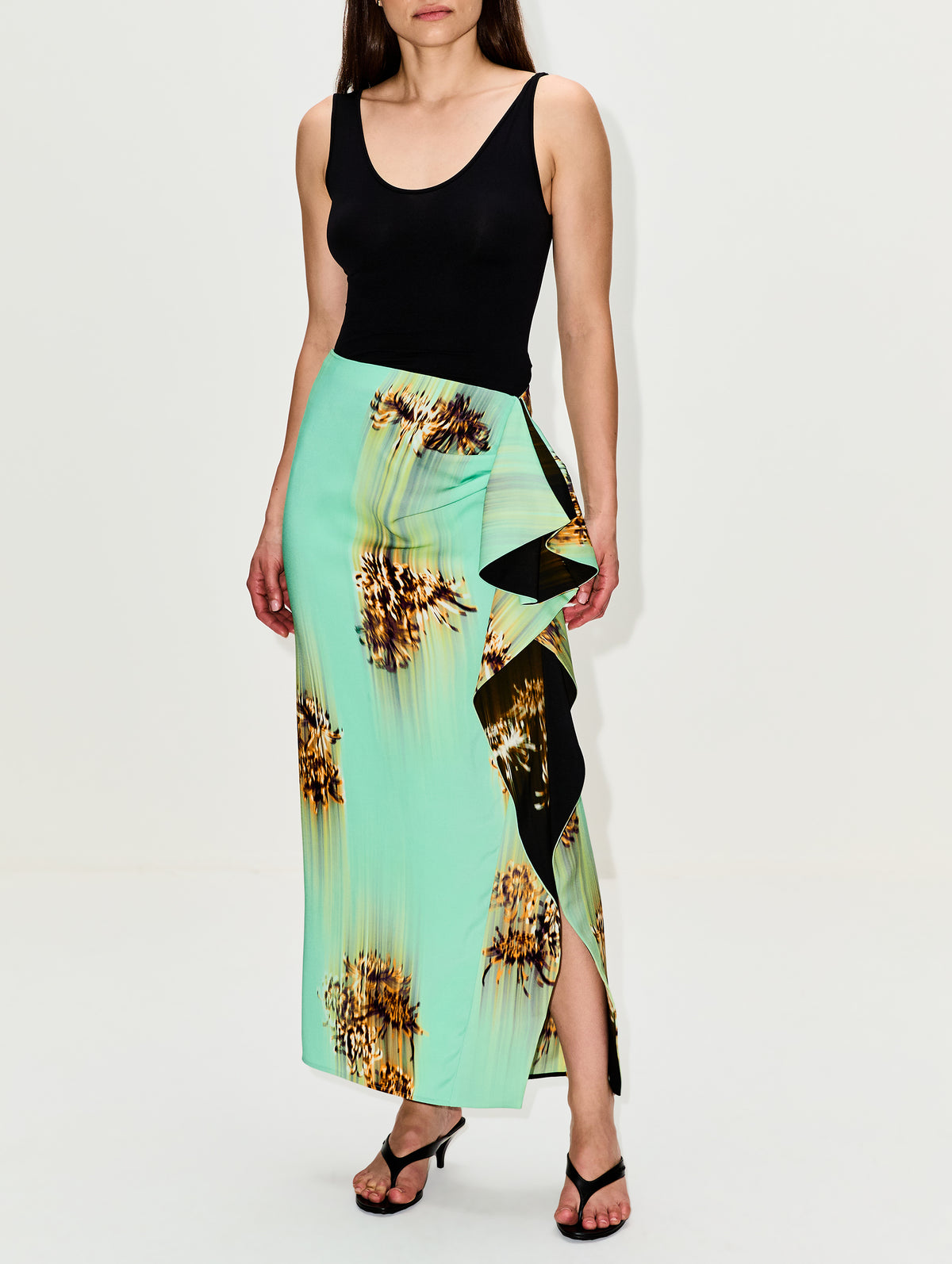 Cella Skirt,PROENZA SCHOULER,GLASS MULTI,Image 2