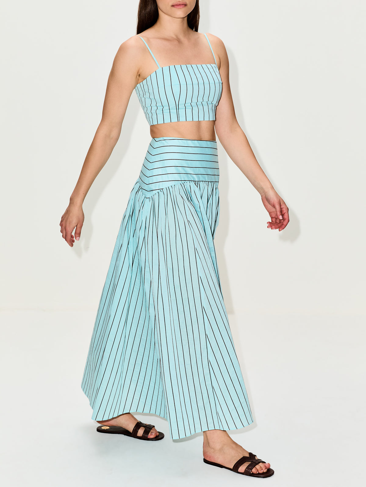 Staud Procida Skirt | Blue/Stripe | Size 0 | Shopbop Staud Procida Skirt | Blue/Stripe | Size 0 | Shopbop