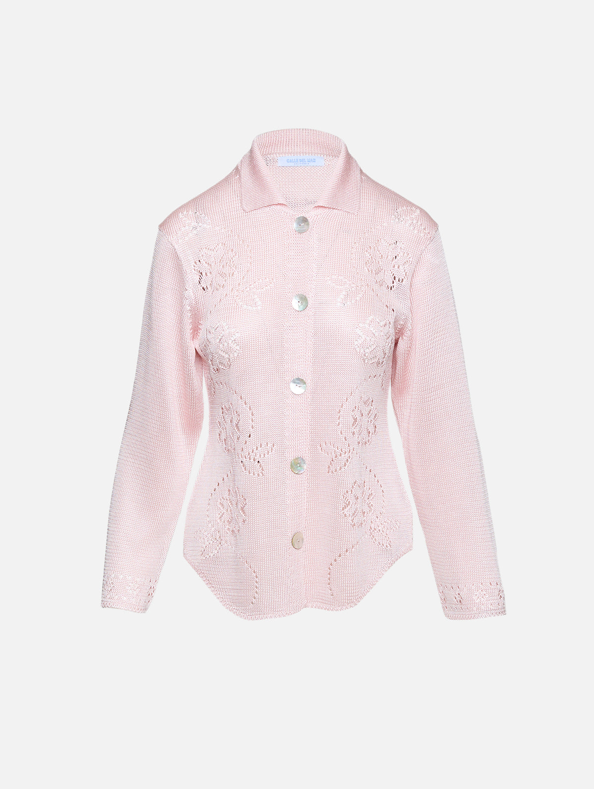 Vine Floral Long Sleeve Shirt,CALLE DEL MAR,PRIMROSE,Image 1