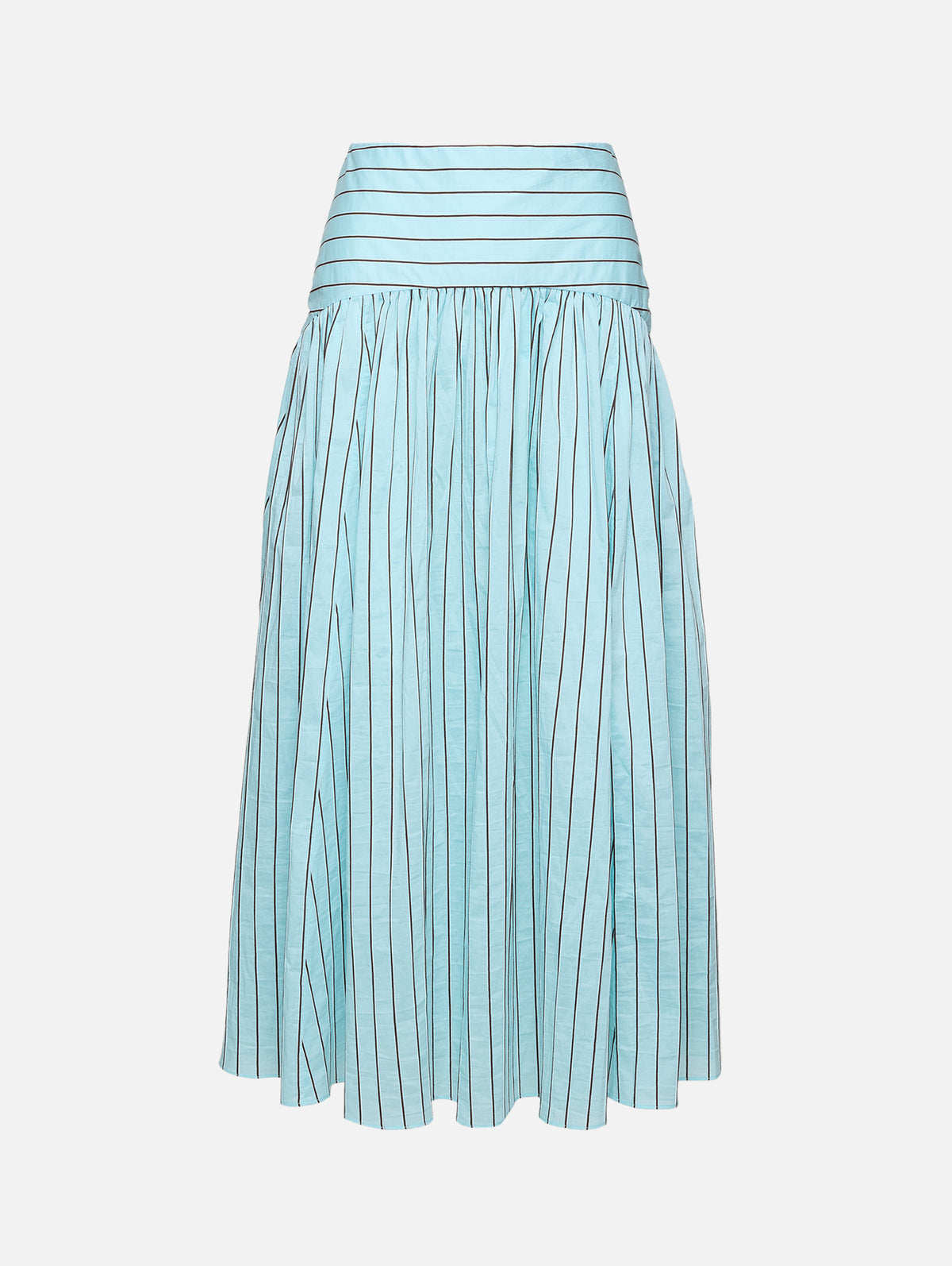 Procida Skirt,STAUD,POOL STRIPE,Image 1