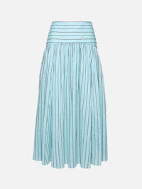 Procida Skirt,STAUD,POOL STRIPE,Image 1