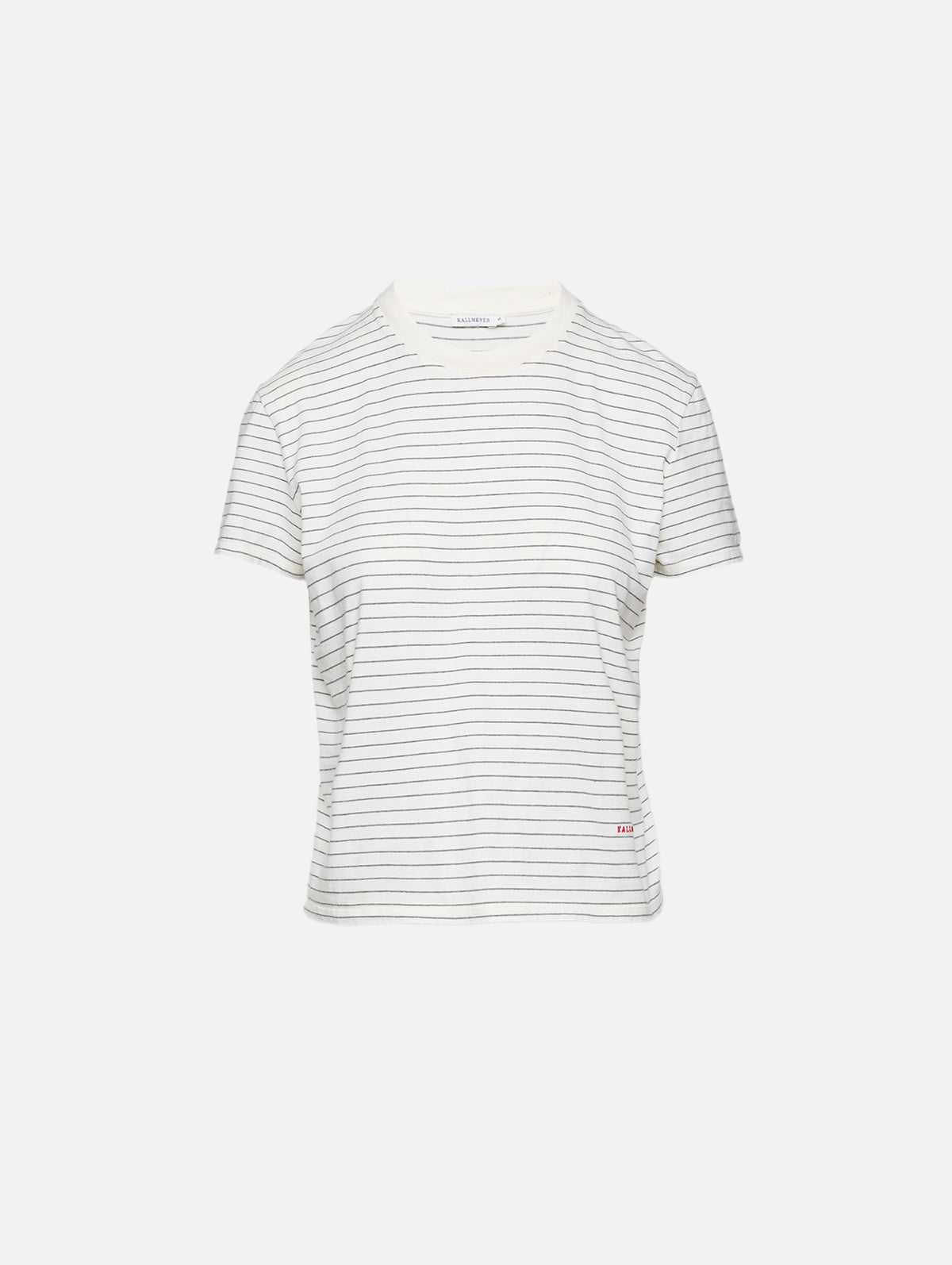 Kenzie Shirt,KALLMEYER,IVORY/HEATHER MULTI STRIPE,Image 1
