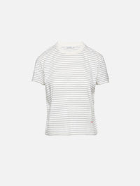 Kenzie Shirt,KALLMEYER,IVORY/HEATHER MULTI STRIPE,Image 1