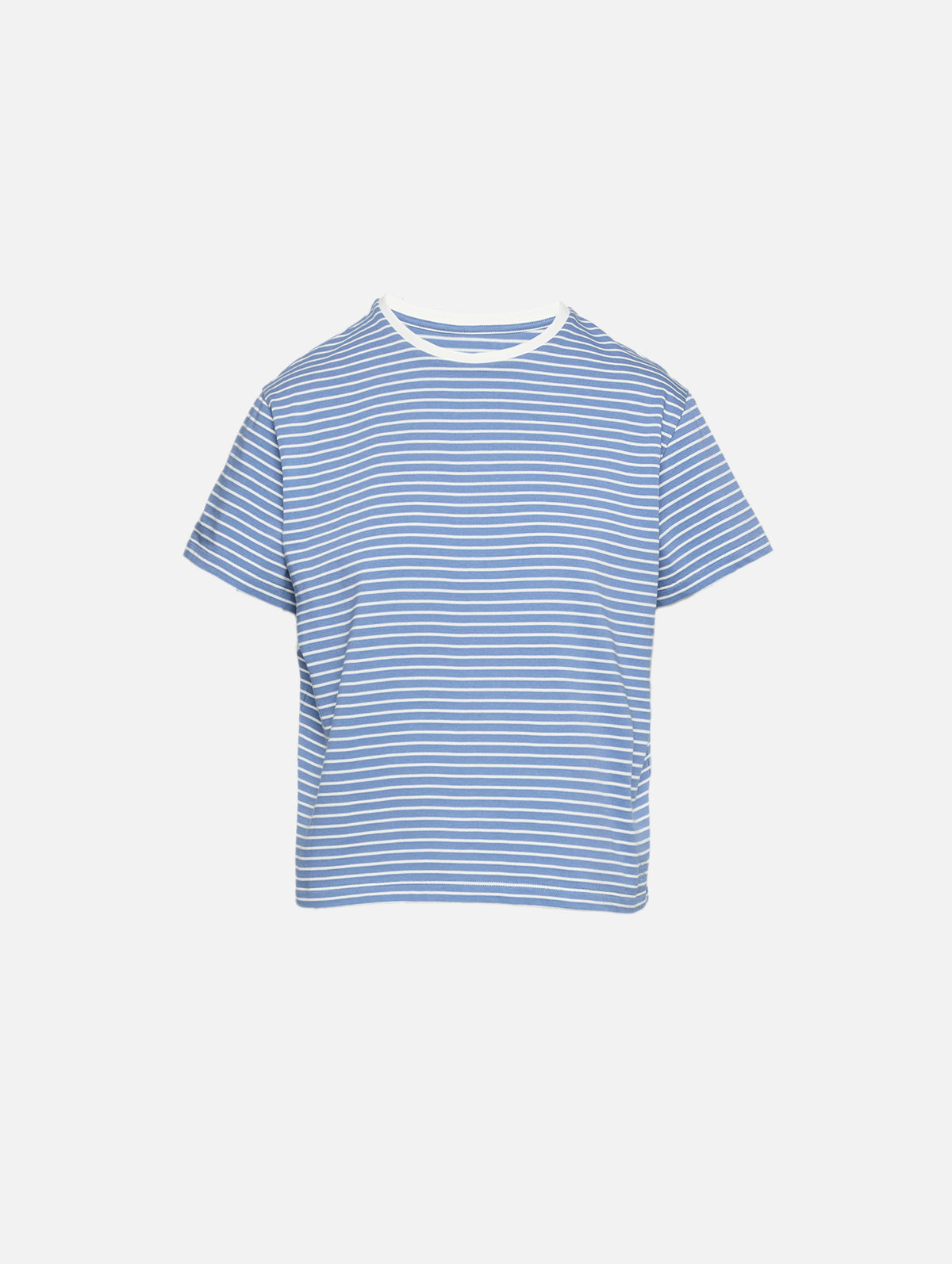 Stripe Tee,STILL HERE NYC,BLUE STRIPE,Image 1