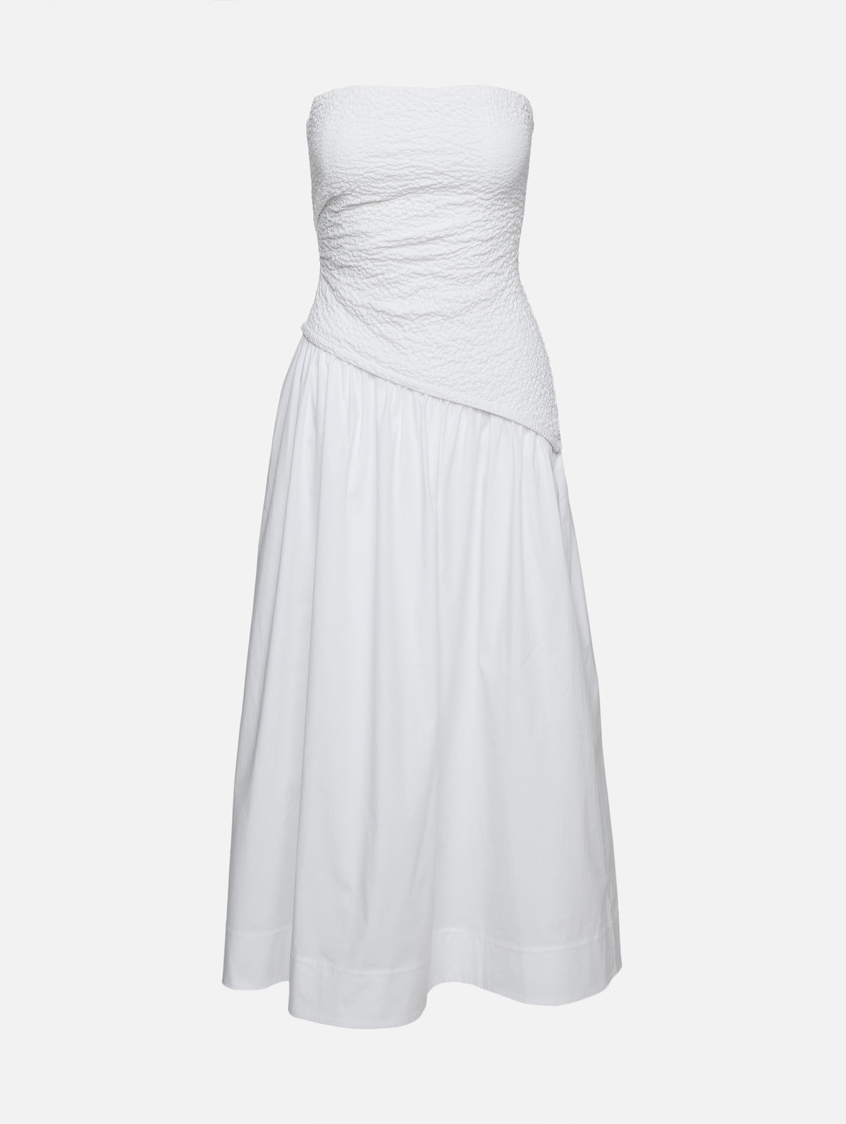Nia Dress,STAUD,WHITE,Image 1