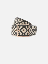 Wide Waist Belt,MAX MARA,BLACK,Image 1