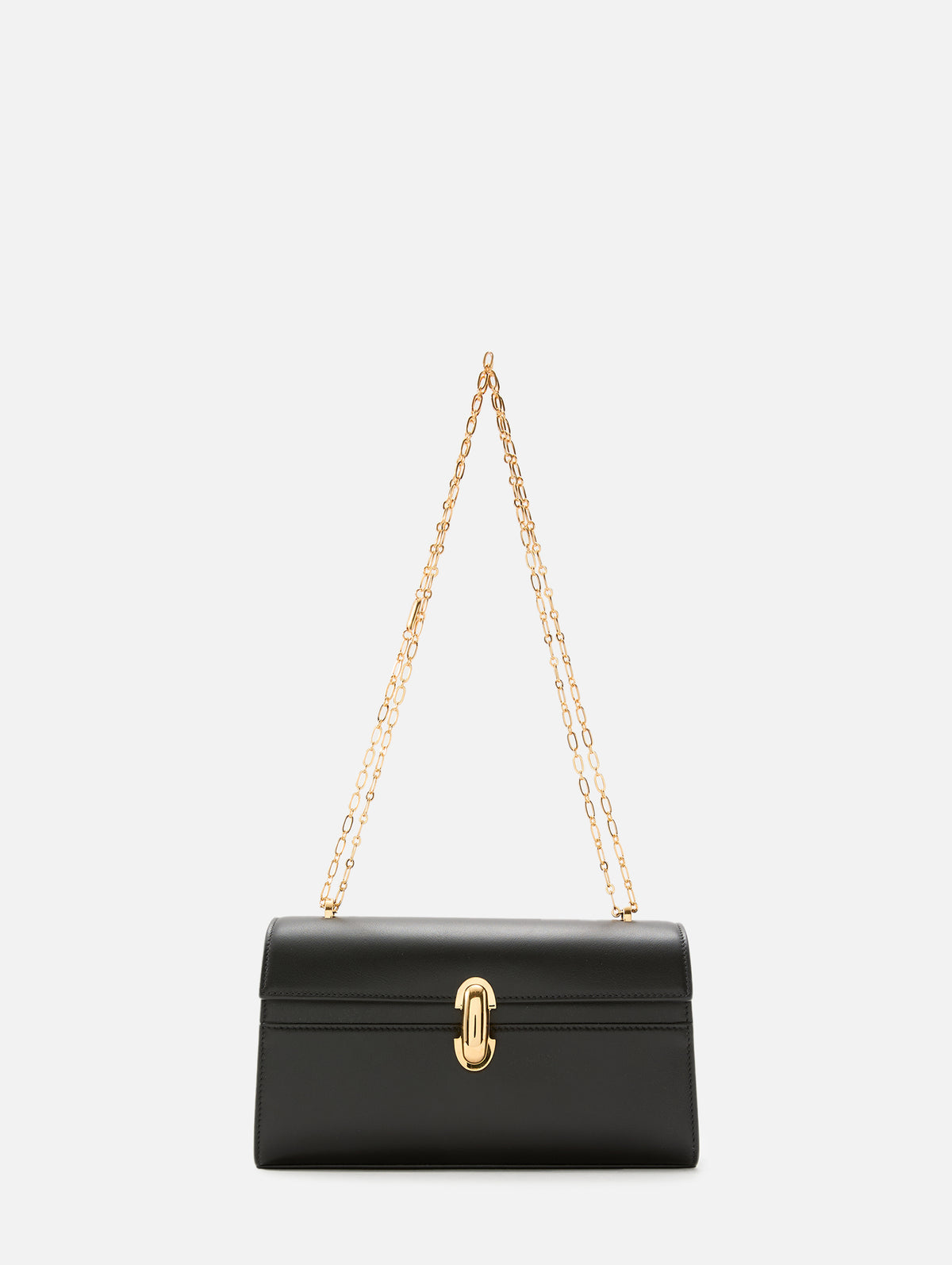 Chain Symmetry Pochette Bag,SAVETTE,BLACK,Image 1