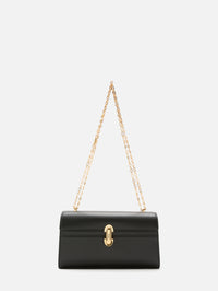 Chain Symmetry Pochette Bag,SAVETTE,BLACK,Image 1