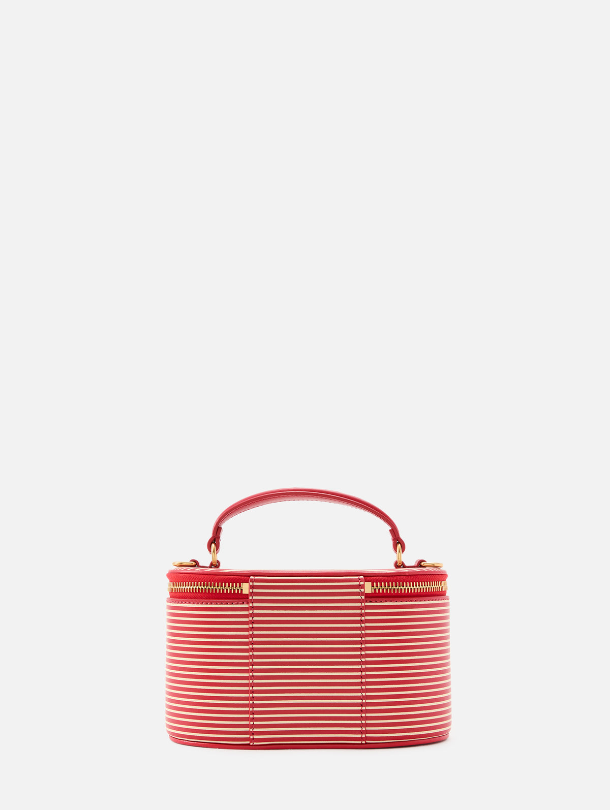 V Logo Striped Vanity Case,VALENTINO GARAVANI,FIESTA RED,Image 2