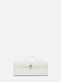 Slim Symmetry Pochette Bag,SAVETTE,IVORY,Image 1