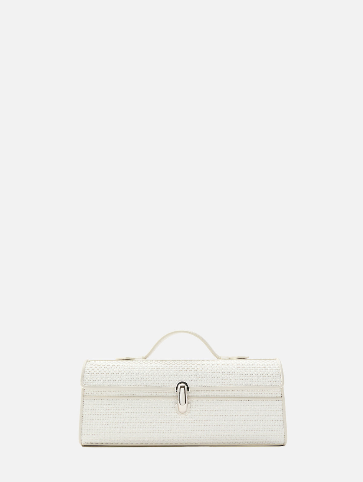 Slim Symmetry Pochette Bag,SAVETTE,IVORY,Image 3
