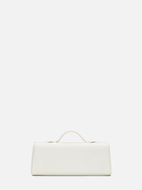 Slim Symmetry Pochette Bag,SAVETTE,IVORY,Image 3