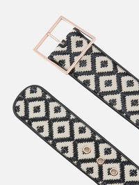 Wide Waist Belt,MAX MARA,BLACK,Image 2
