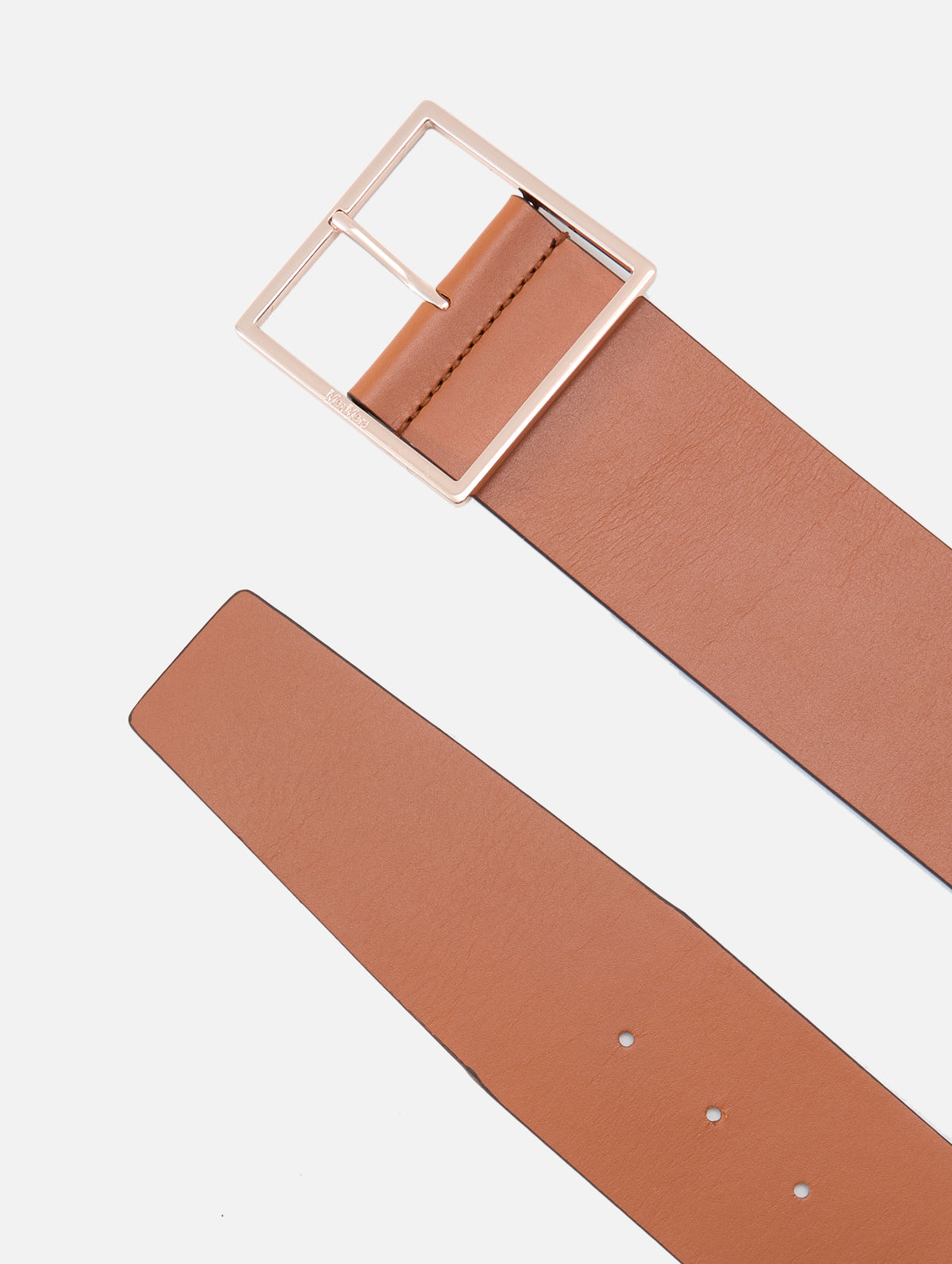 Wide Waist Belt,MAX MARA,TOBACCO,Image 2