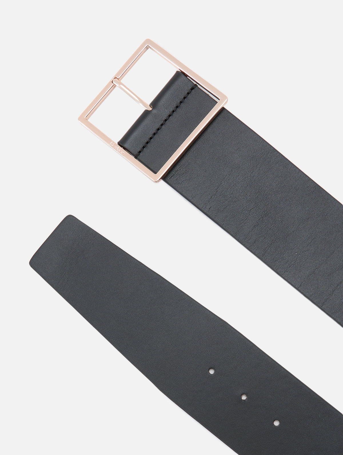 Wide Waist Belt,MAX MARA,BLACK,Image 2
