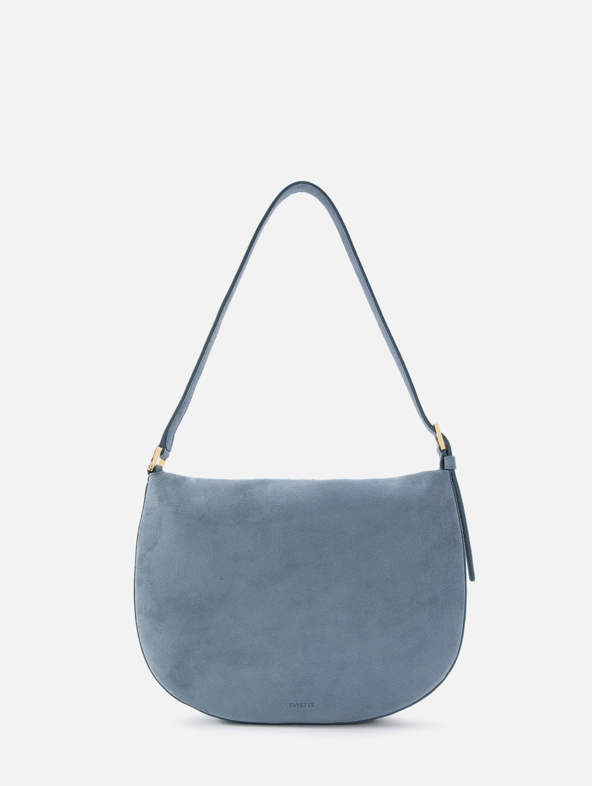 Small Tondo Hobo Bag,SAVETTE,DENIM,Image 3