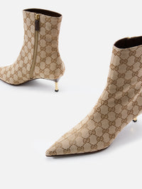 GG Bootie 55mm,GUCCI,VINTAGE SAND,Image 2