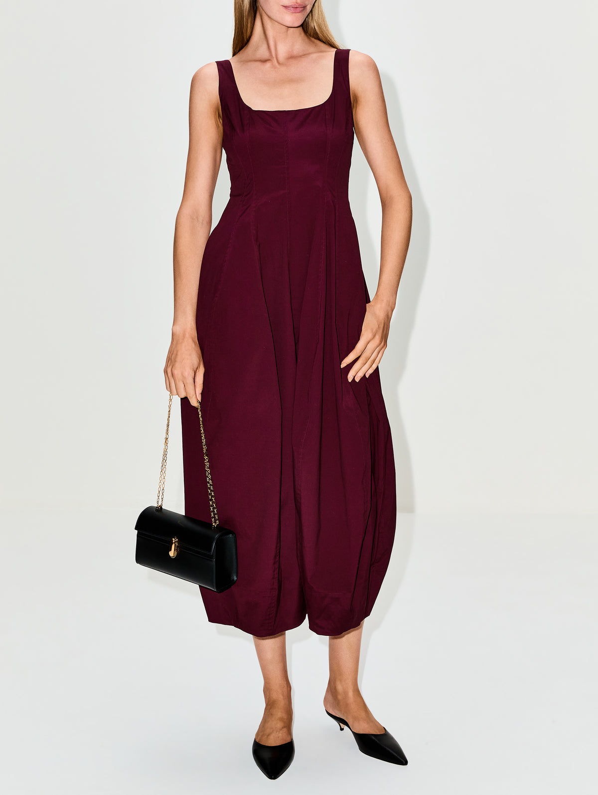alc purple dress A.L.C. Veda Dress in Plum Plum / 8