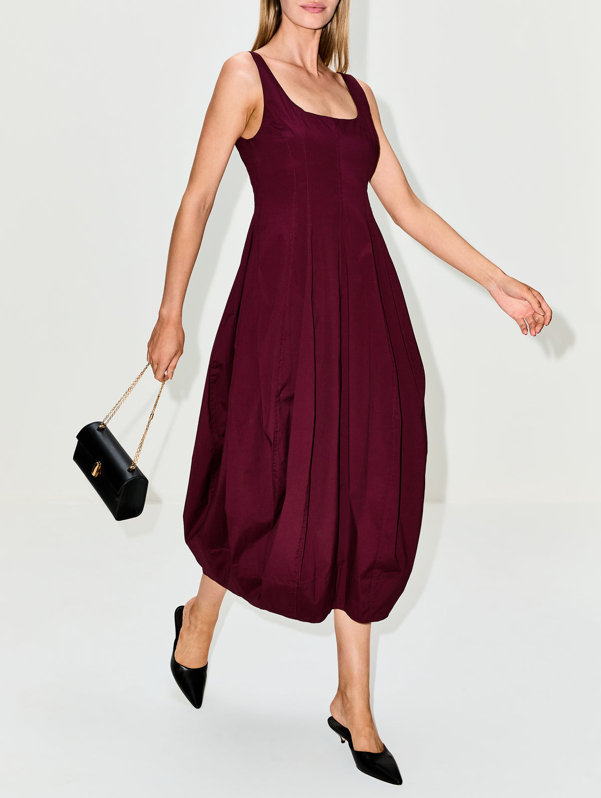 Veda Dress,A.L.C.,PLUM,Image 3
