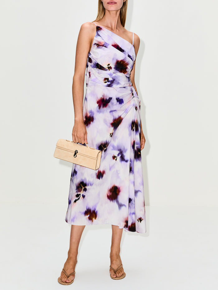 Juno Dress,A.L.C.,LILAC MULTI,Image 1