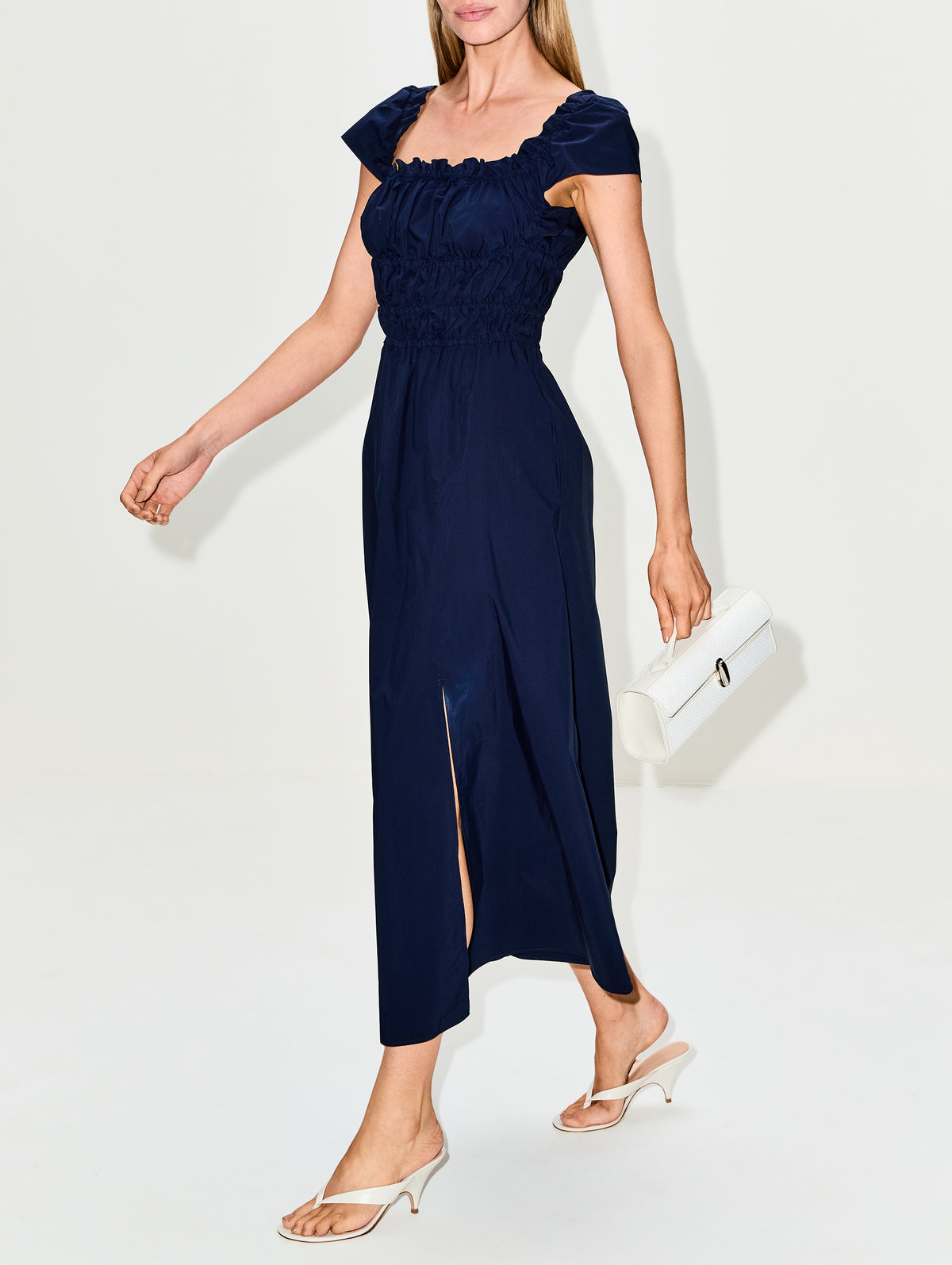 Lily Dress,ALTUZARRA,BERRY BLUE,Image 3