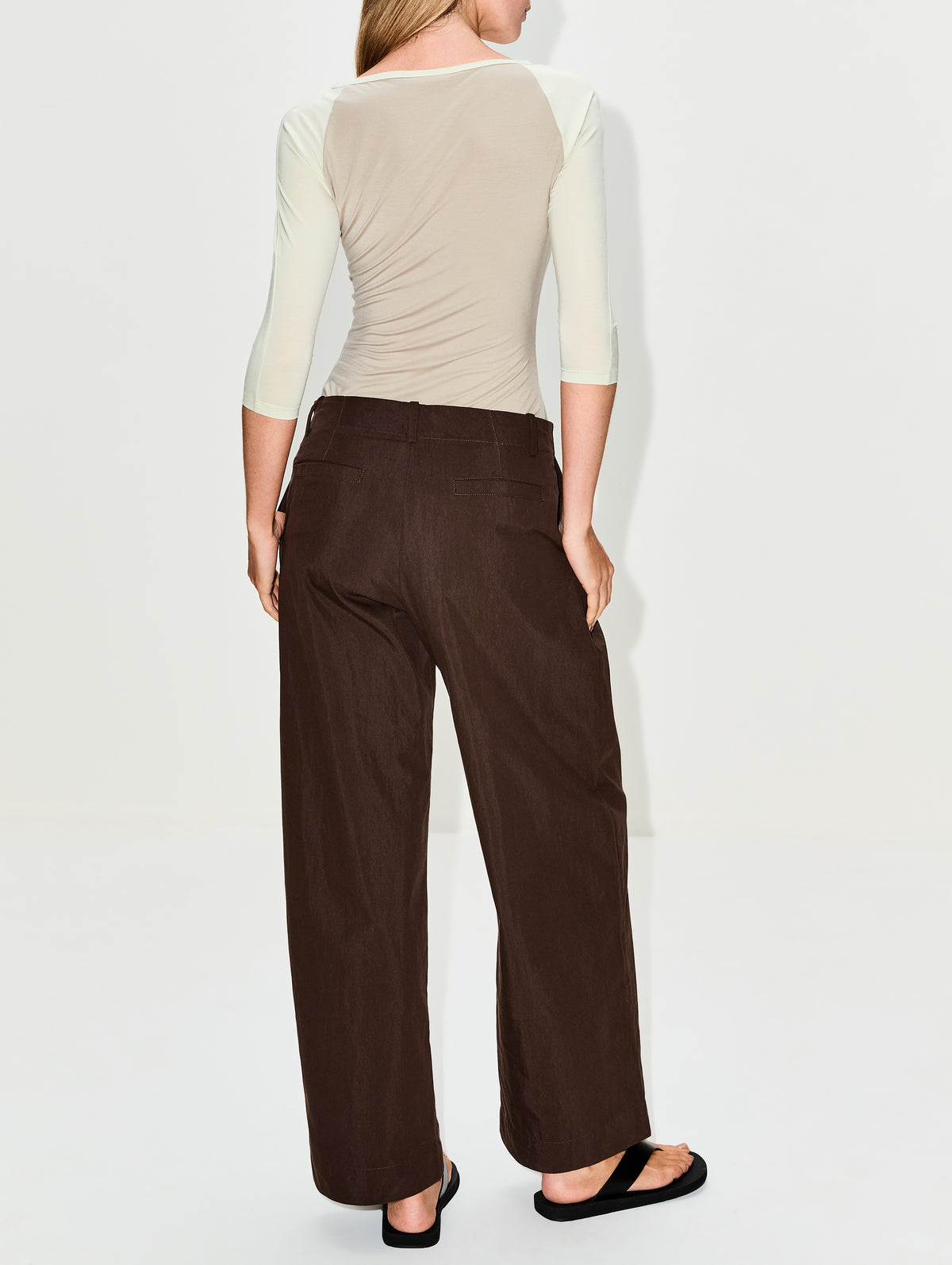 Bolinas Pant,BELLE ANNA,BROWN,Image 4