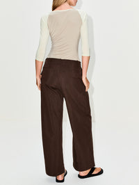 Bolinas Pant,BELLE ANNA,BROWN,Image 4