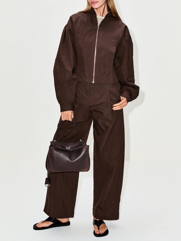 Globo Jacket,BELLE ANNA,BROWN,Image 1