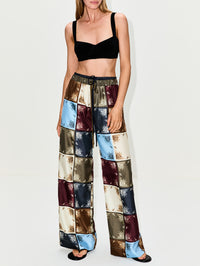 NYC Bralette Top,GALVAN,BLACK,Image 2